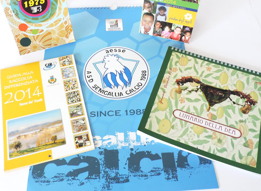calendari stampati e personalizzati